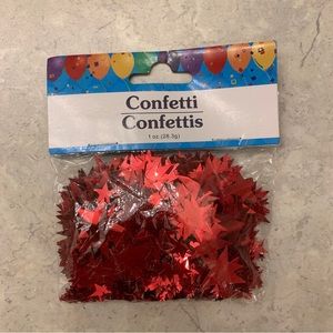 Free item: red confetti